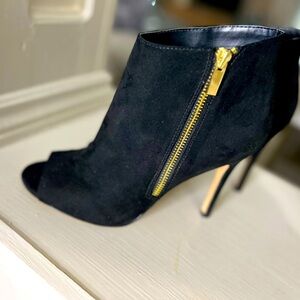 Mix No. 6 Peep Toe Ankle Boots